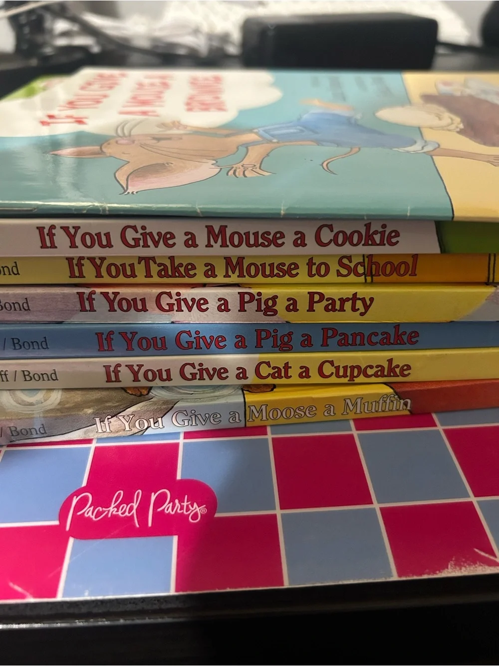 If you give a mouse a cookie hardcover set Laura Numeroff Books